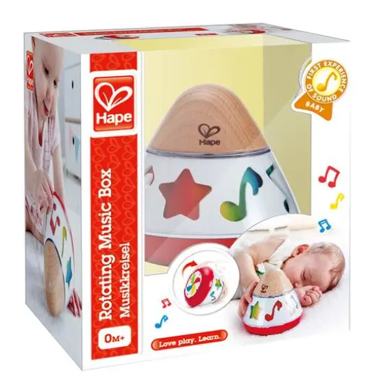 Hape Rotating Baby Music Box {6}