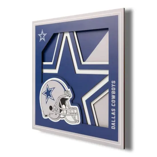 NFL 3D Logo Series Wall Art Dallas Cowboys {1}