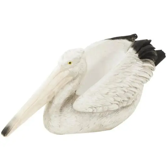 33" Light Gray Pelican Textured Planter {1}