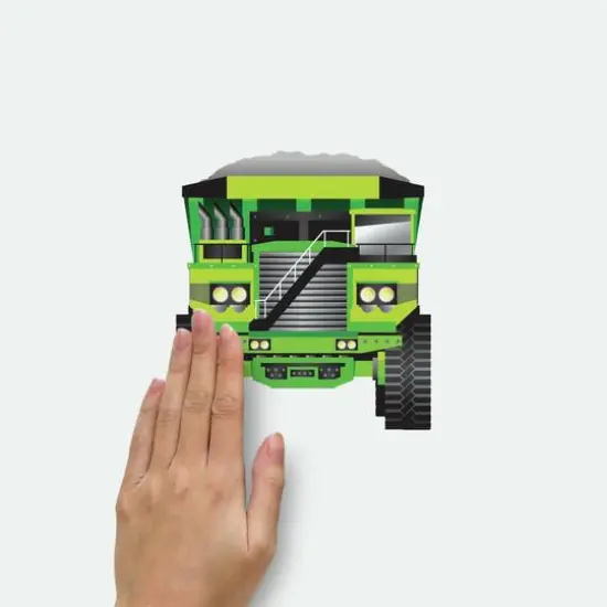 RoomMates Construction Vehicles Peel & Stick Wall Decals {6}