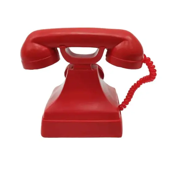 6.5" Red Santa's Hotline Phone Tabletop D&eacute;cor by Ashland&reg; {4}