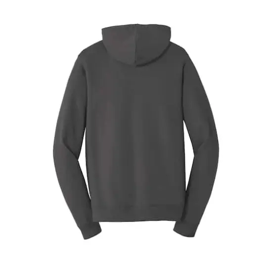 Port & Company® Fan Favorite Fleece Full-Zip Hooded Sweatshirt Charcoal {5}