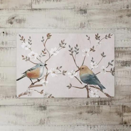 Bird On Branches 18" x 27" Floor Mat {3}
