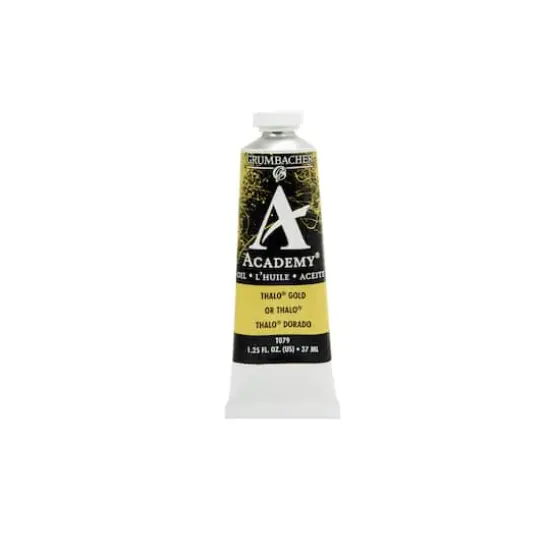Grumbacher&reg; Academy&reg; Oil Color, 37mL Thalo Gold {1}