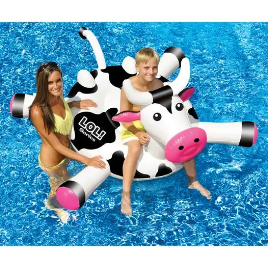Swimline 6ft. LOL Series&trade; Crazy Cow Float {4}