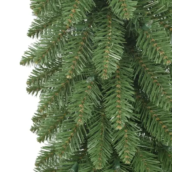 4ft. Pre-Lit Artificial Alpine Pencil Christmas Tree, Clear Lights {6}