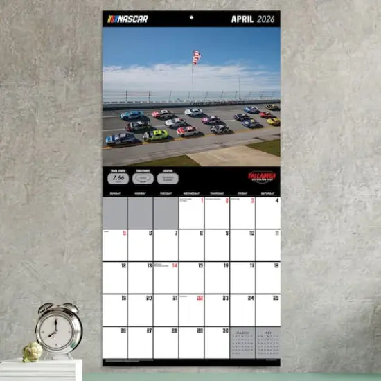 2026 Nascar Tracks Wall Calendar {4}