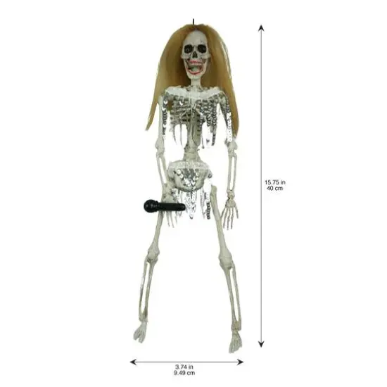 16" Pop Star Skeleton with Gold Hair by Ashland&reg; {4}