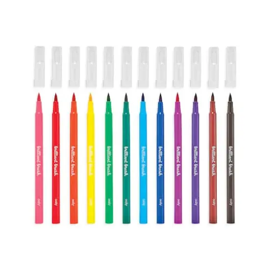OOLY Brilliant Brush Markers Set, 12ct. {3}