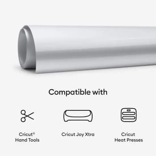 Cricut Joy Xtra&trade; Smart Iron-On&trade;, 24" Silver {7}