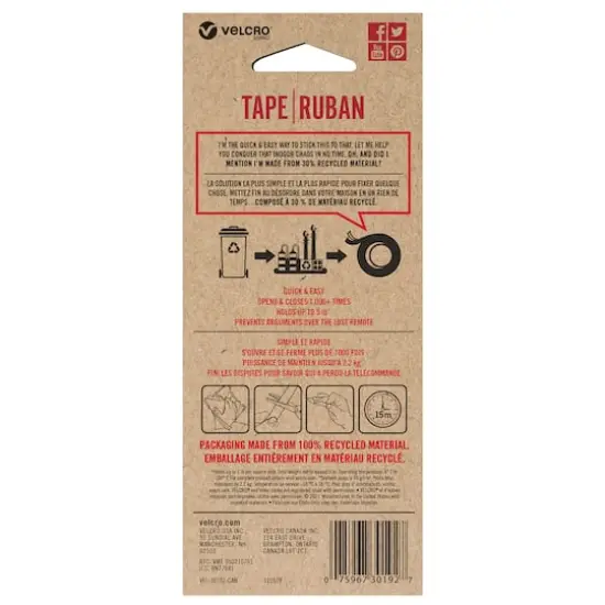 VELCRO&reg; Brand Recycled Tape Roll {5}