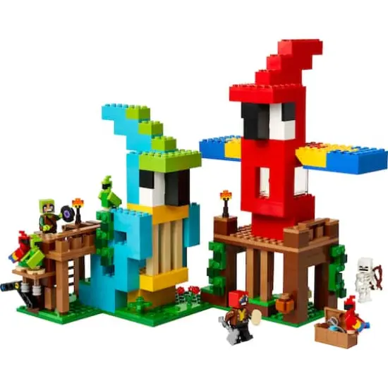 LEGO&reg; Minecraft&reg; The Parrot Houses, Buildable Video-Game Set 21282 {3}