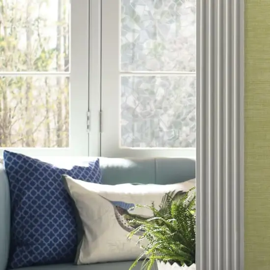 RoomMates Etched Glass Window Film {3}