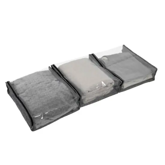 Household Essentials Under Bed Storage Bag Set Graphite {1}