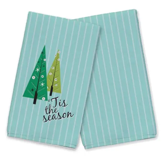 Tis the Season Trees Tea Towels - Set of 2 {1}