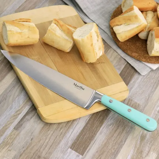 Martha Stewart Mint 8" Stainless Steel Chef Knife {5}