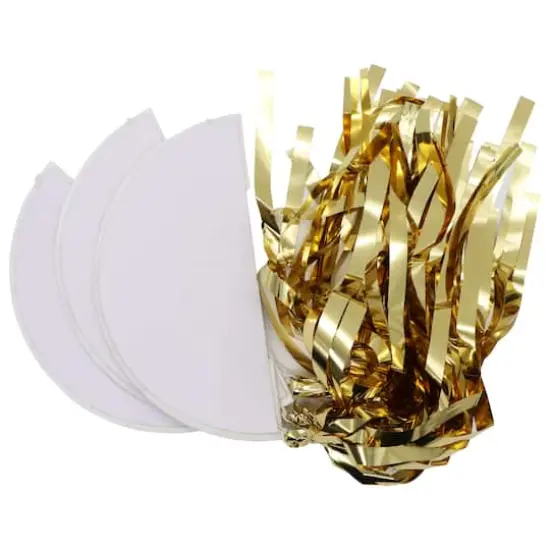 Honeycomb Ball with Tassel D&eacute;cor, 3ct. by Celebrate It&trade; {4}