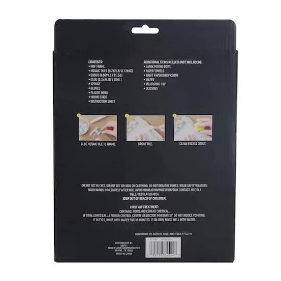 5" x 5" Rainbow Mosaic Frame Kit by Make Market&reg; {5}