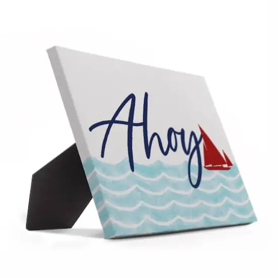 Ahoy Ship Nautical Tabletop D&eacute;cor {3}