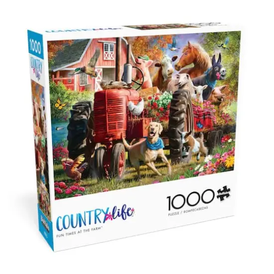 Assorted Country Life 1,000 Piece Puzzle {16}