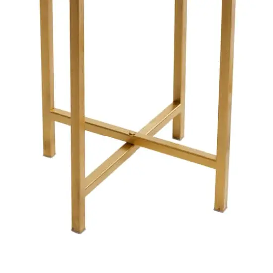 Black Metal Contemporary Stand Planter Set {5}