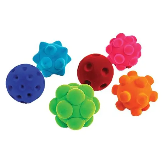 Rubbabu 3" Sensory Bouncy Ball Set {1}