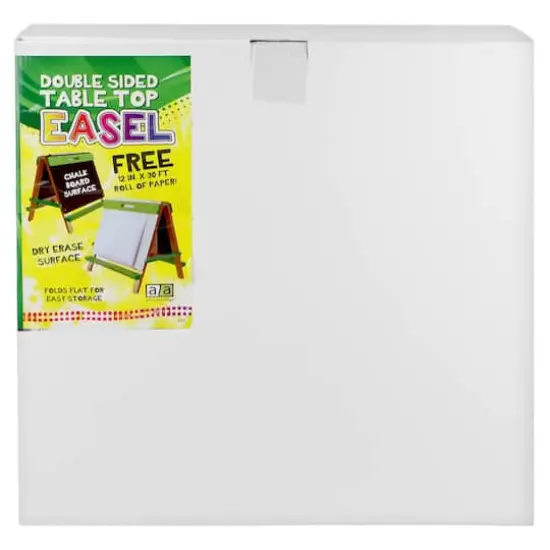 Art Advantage&reg; Kids Chalk & Dry Erase Board Easel {3}