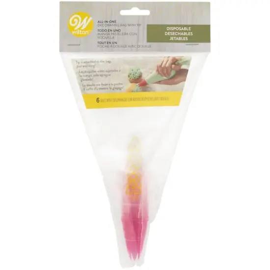 Wilton&reg; All-In-One Disposable Decorating Bags with Tips {1}