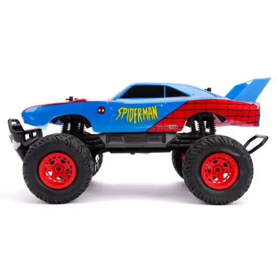 Jada Toys&reg; Marvel Spiderman Remote-Control Dodge Charger Daytona Toy {4}