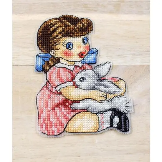 Letistitch Plastic Canvas Counted Cross Stitch Kit Easter Ornaments Kit, 8Ct. {5}