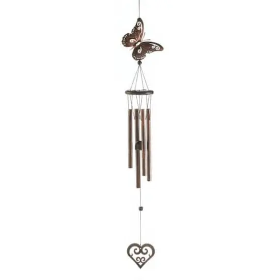 Butterfly & Heart Wind Chimes {1}