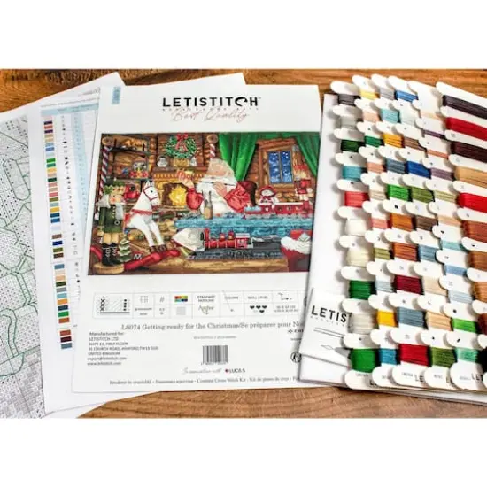 LetiStitch Getting Ready for Christmas Counted Cross Stitch Kit {3}