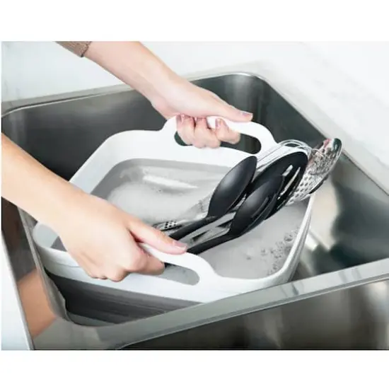 Kitchen Details Self Draining Collapsible Wash Basin {4}