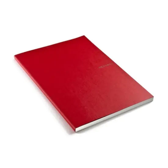 Fabriano&reg; EcoQua Red Raspberry Grid Notepad, A4 {4}