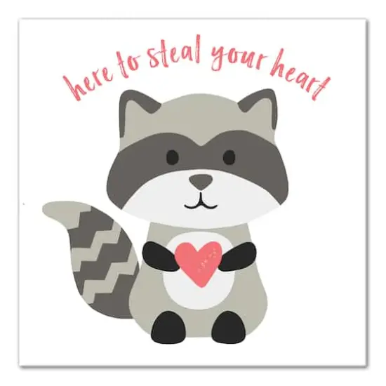 Steal Your Heart Canvas Wall Art {1}