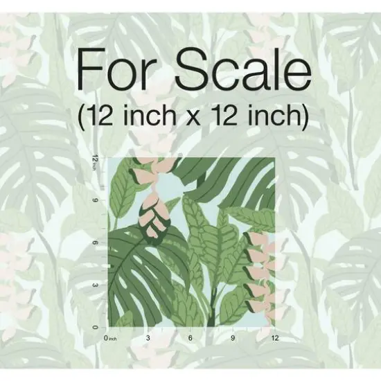 RoomMates Bunaken Peel & Stick Wallpaper Green/Blue {8}