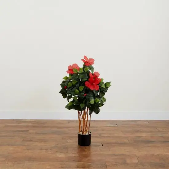 3ft. Artificial Hibiscus Tree {7}
