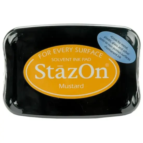 StazOn&reg; Solvent Ink Pad Mustard {1}
