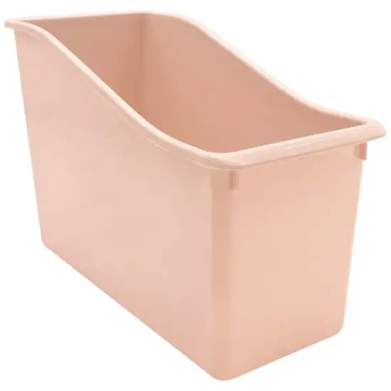 Teacher Created Resources 6 Pack Plastic Book Bin Blush Pink {3}