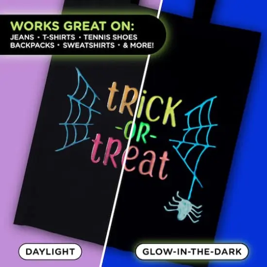 Tulip&reg; Glow-in-the-Dark Puff Paint Set {4}