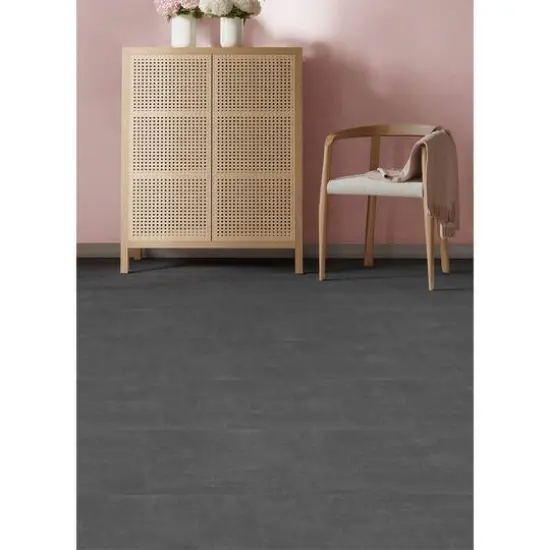 FloorPops Quarry Dark Gray Peel & Stick Floor Tiles {7}