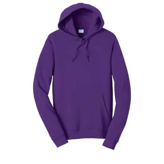 Port & Company® Fan Favorite™ Fleece Pullover Hooded Sweatshirt Team Purple {1}