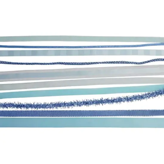 Value Pack Ribbon, 10ct. by Celebrate It&reg; Soft Blue {4}