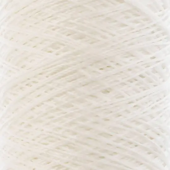Gudebrod 0.015" 3 Ply Waxed Thread, 500ft. White {4}