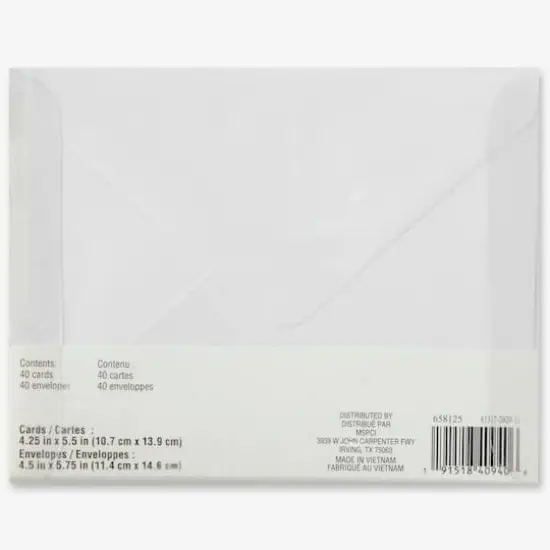 Glitter Rainbow Cards & Envelopes by Recollections™, 4.25" x 5.5" {5}