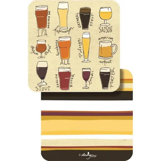 JAM Paper Choose Your Brew Coasters, 6ct. {1}