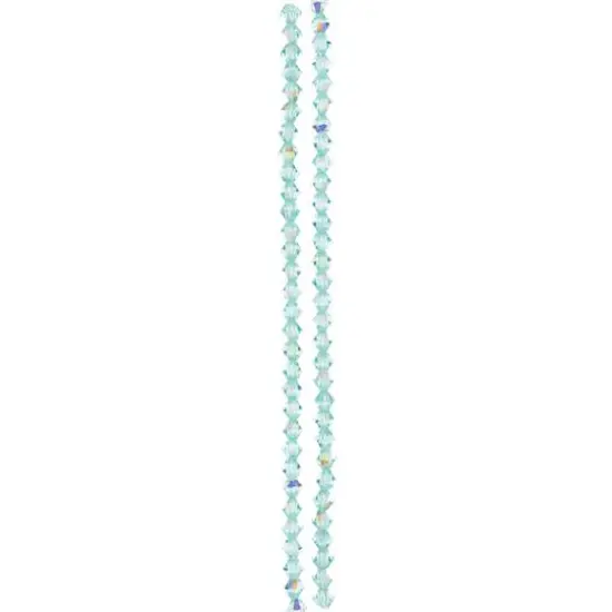 Preciosa Glass Crystal Bicone Beads, 4mm by Bead Landing&trade; Caribbean Sea AB {4}