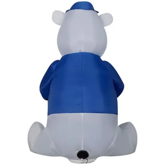 3ft. Airblown&reg; Inflatable Hanukkah Dreidel Bear {3}
