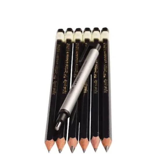 Tombow Mono Drawing 6 Pencil Set With Eraser {3}