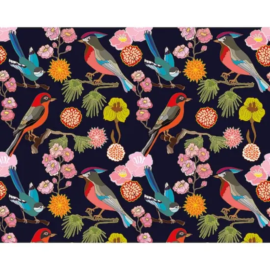 Ohpopsi Floral Birds Wall Mural {1}